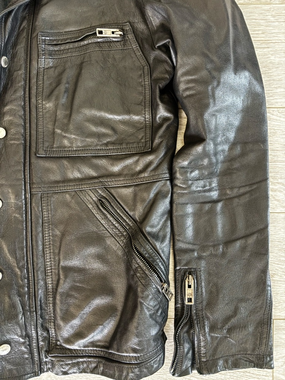MULBERRY MENS LEATHER JACKET - Picture 3 of 9